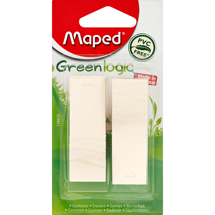 Maped viskelæder 2-pak