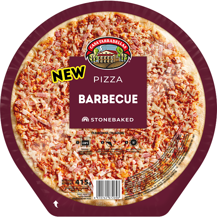 Pizza m. barbecue
