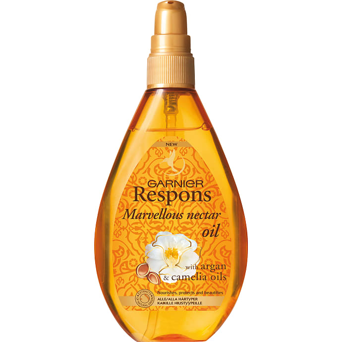 Hårolie m. argan- og kameliaolie