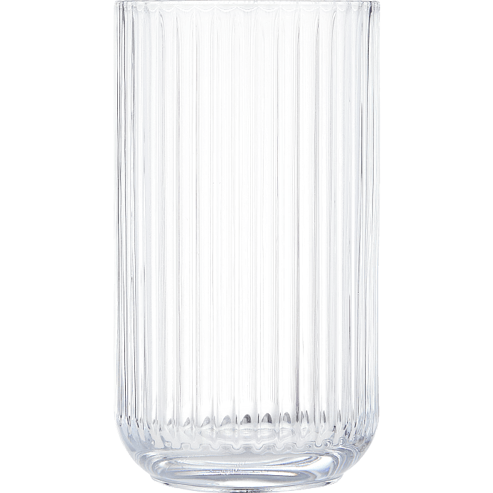 Lyngby vase (20cm) - klar glas