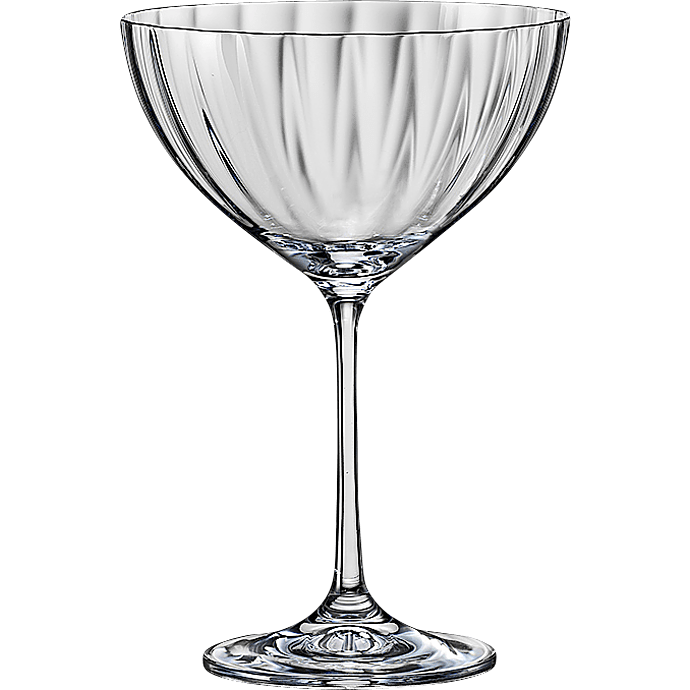 Nuance champagneskål 34 cl krystalglas