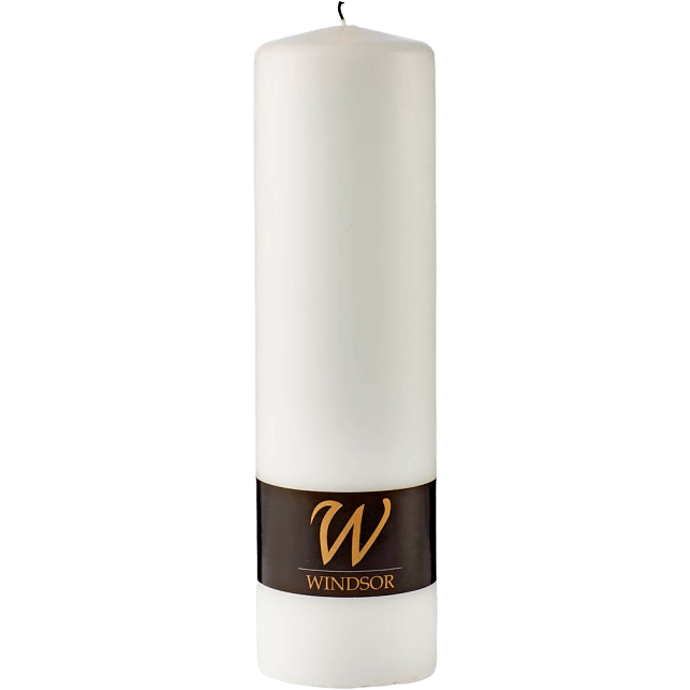 Windsor bloklys 6,8x22 cm - Hvid