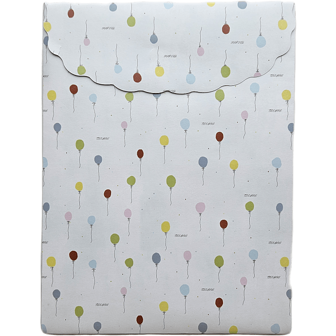 Gavepose med velcro 24x32 cm - ballon