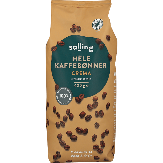 Crema hele bønner