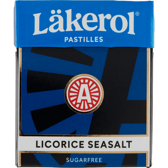 Lakridspastiller m. havsalt sukkerfri