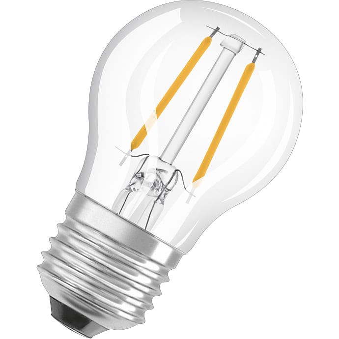Osram LED kronepære 4W - varmt hvidt lys