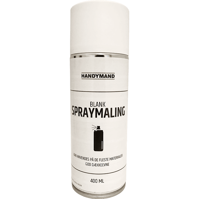 Handymand spraymaling blank 0,4 liter - hvid
