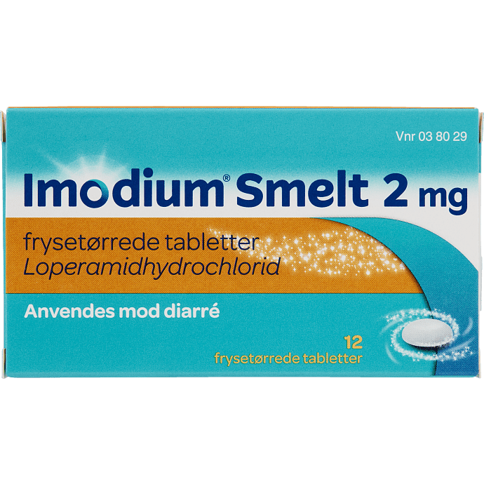 Tabletter mod diarré 2 mg
