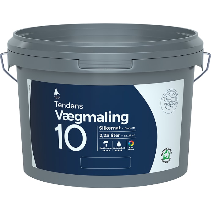 Tendens vægmaling silkemat 10 2.25 liter