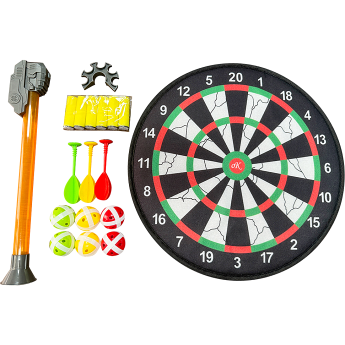 Spinout dart & blowgun sæt