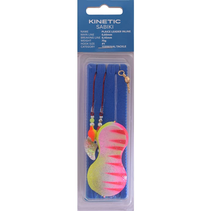 Kinetic Sabiki Plaice Leader Inline 75g #1