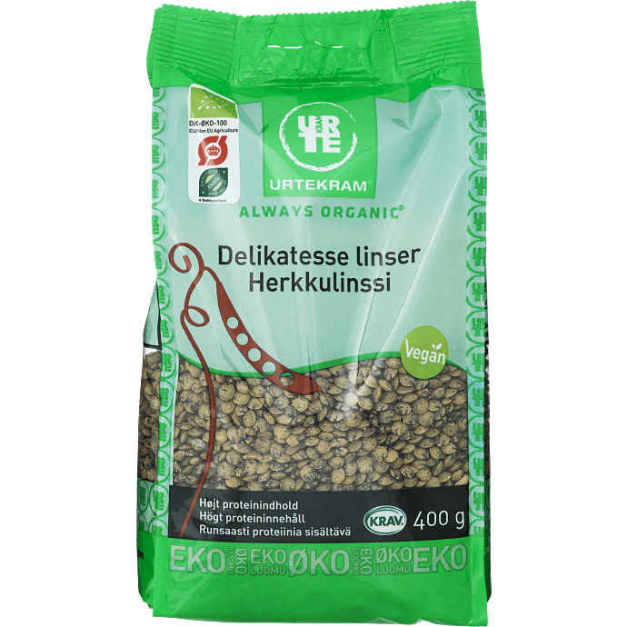 Grønne linser øko
