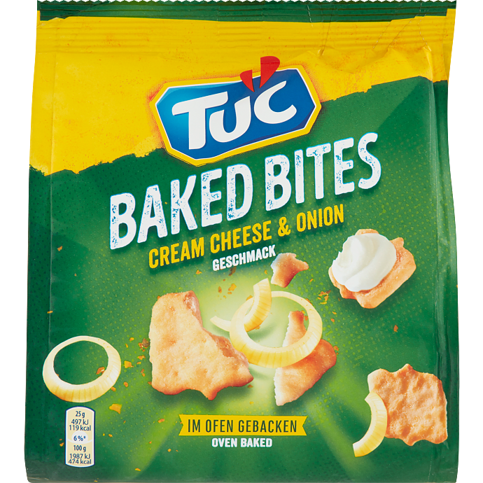 TUC kiks mini m. flødeost og løg