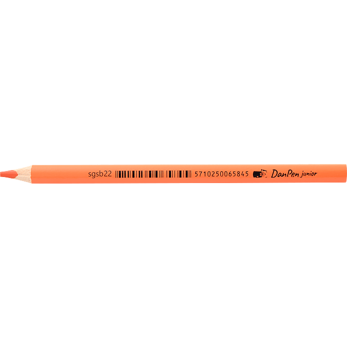 Danpen junior jumbo farveblyant - orange