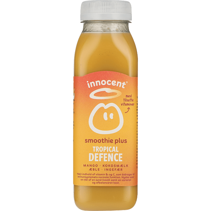 Smoothie m. mango, kokos, æble og ingefær