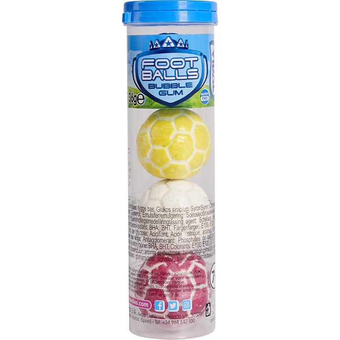 Tyggegummi fodbolde