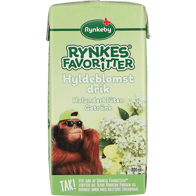 Læskedrik m. hyldeblomst