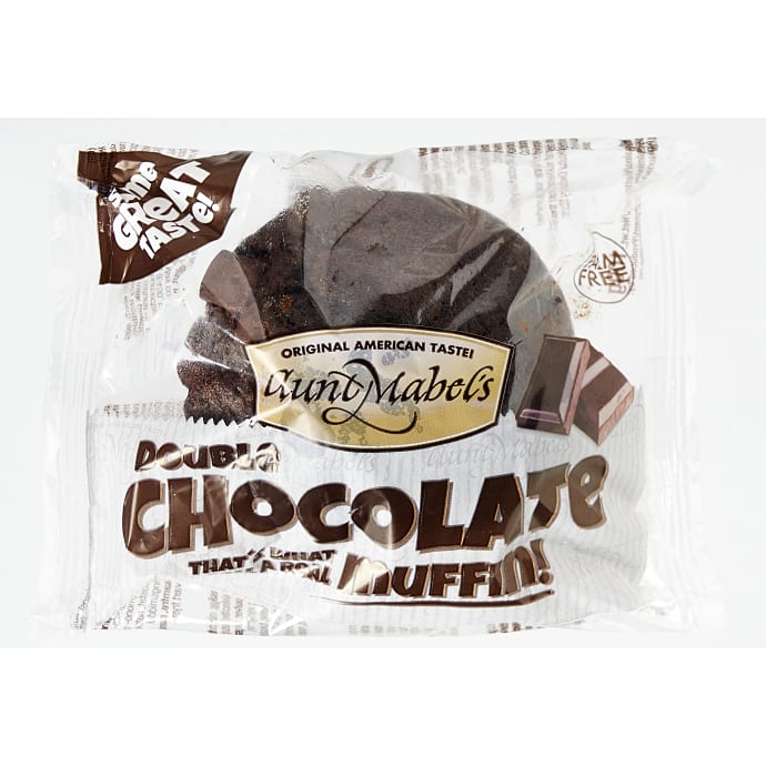 Muffin m. mørk chokolade