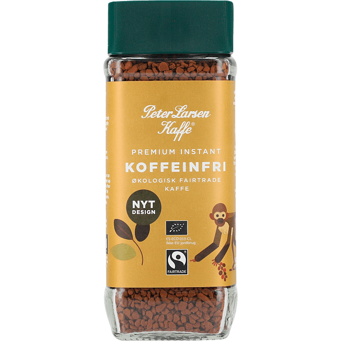 Koffeinfri instant kaffe