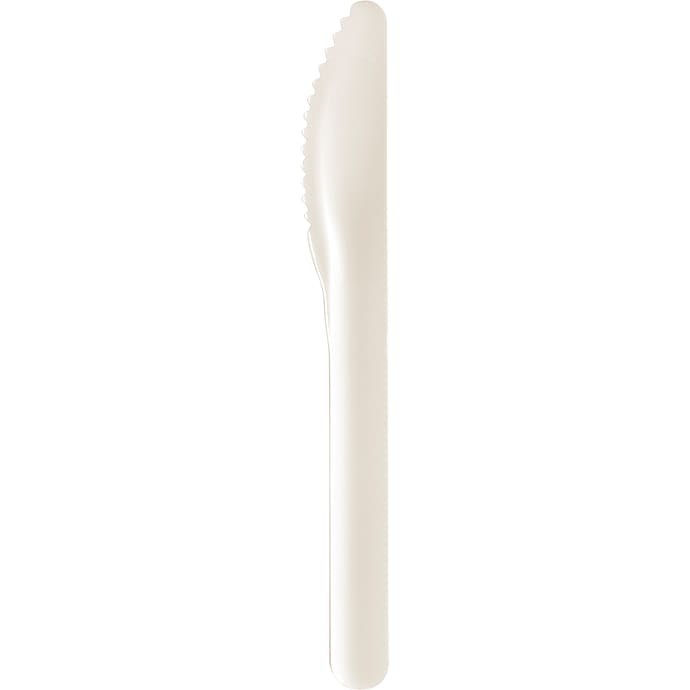 Duni pap engangsknive L: 16,5 cm 10-pak - hvid