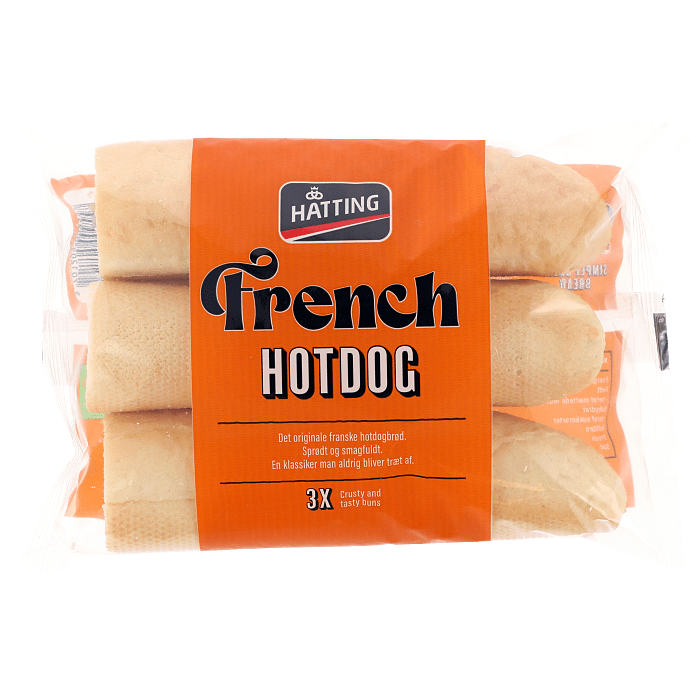 Fransk hotdogbrød