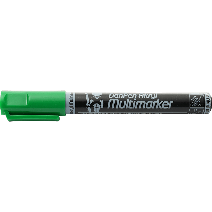 Danpen akryl multimarker - grøn