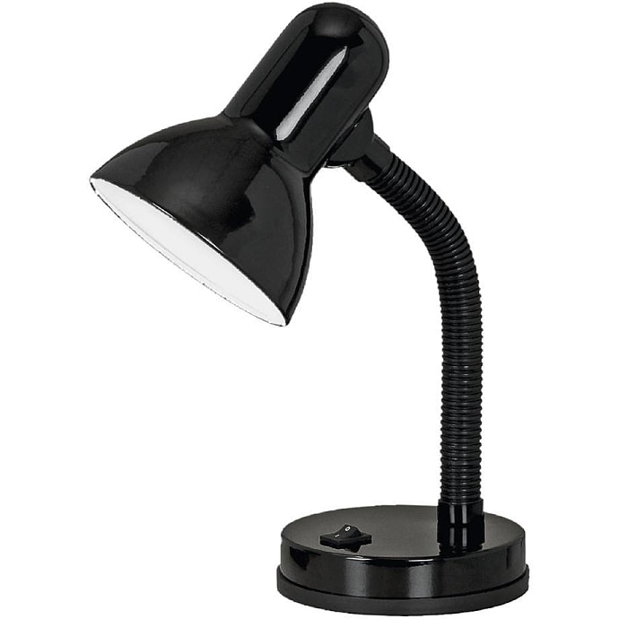 Basic bordlampe - sort/stål