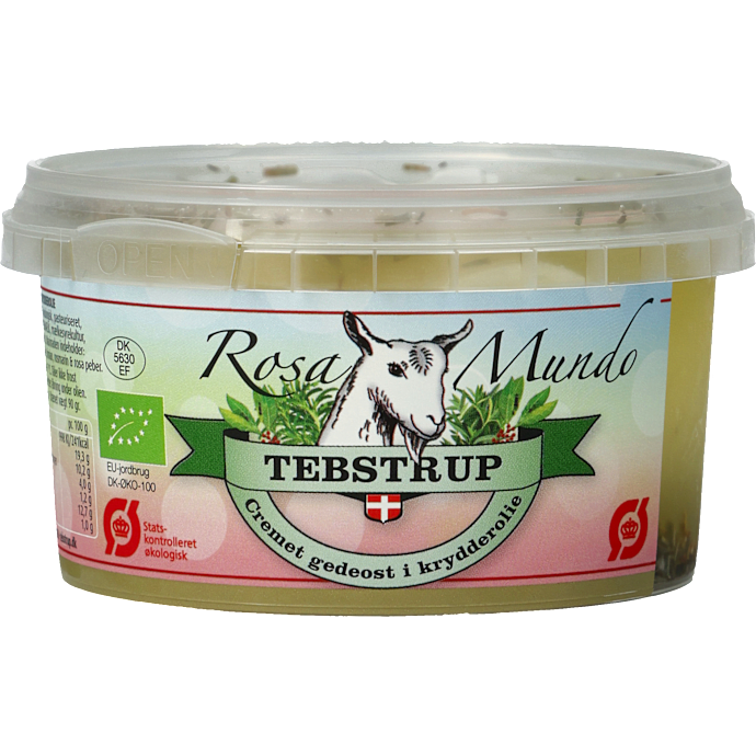 Gedeost i krydderolie 50+ øko