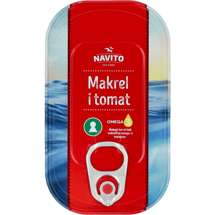 Makrelfilet i tomat