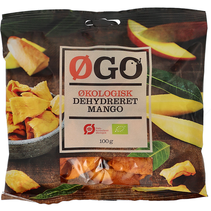 Tørret mango øko