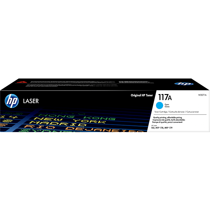 HP 117A Cyan Original Laser Toner