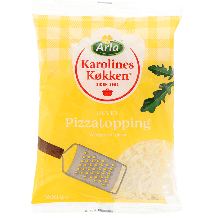 Revet pizzatopping 20% fedt