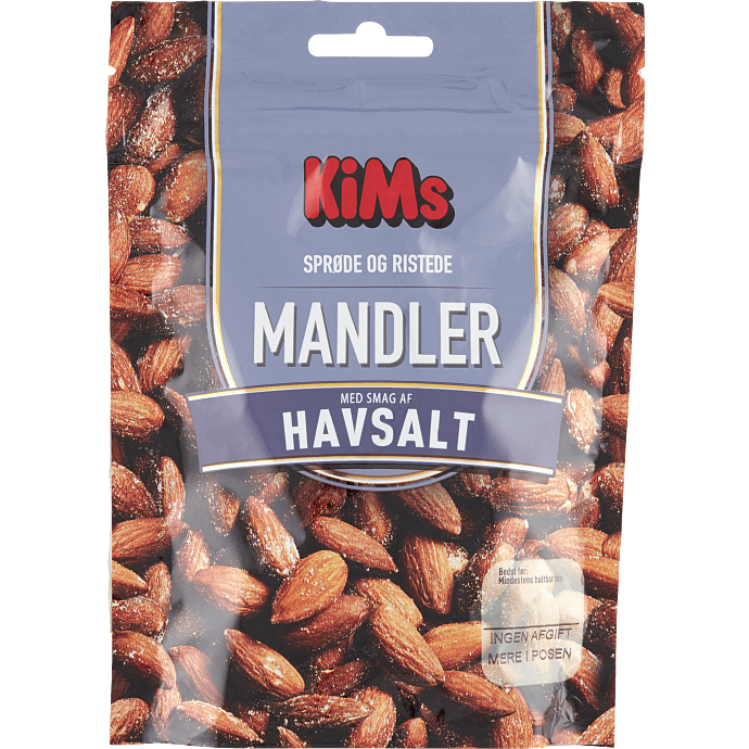 Ristede mandler m. havsalt