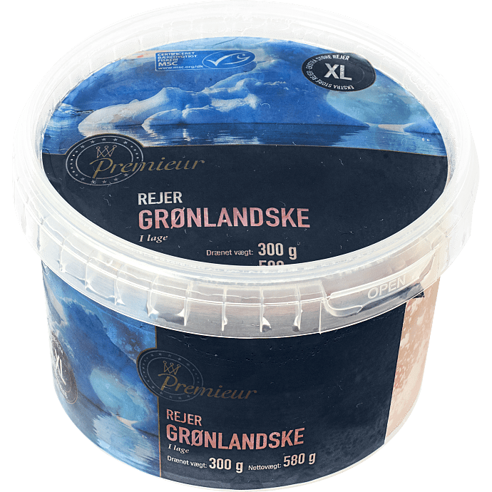 Grønlandske rejer i lage