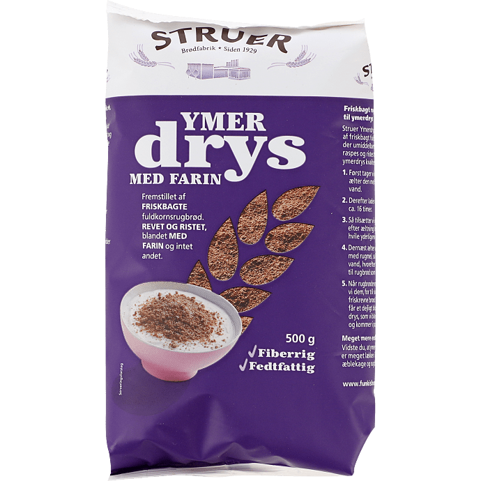 Ymerdrys m. farin
