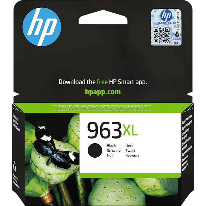 HP 963XL High Yield Black Ink printerblæk