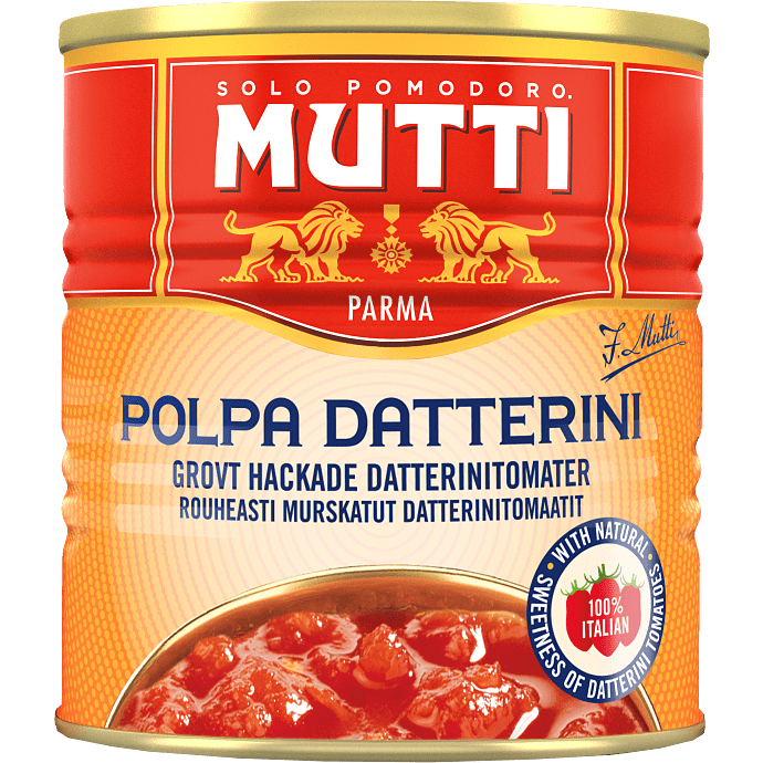 Finthakkede datterini tomater