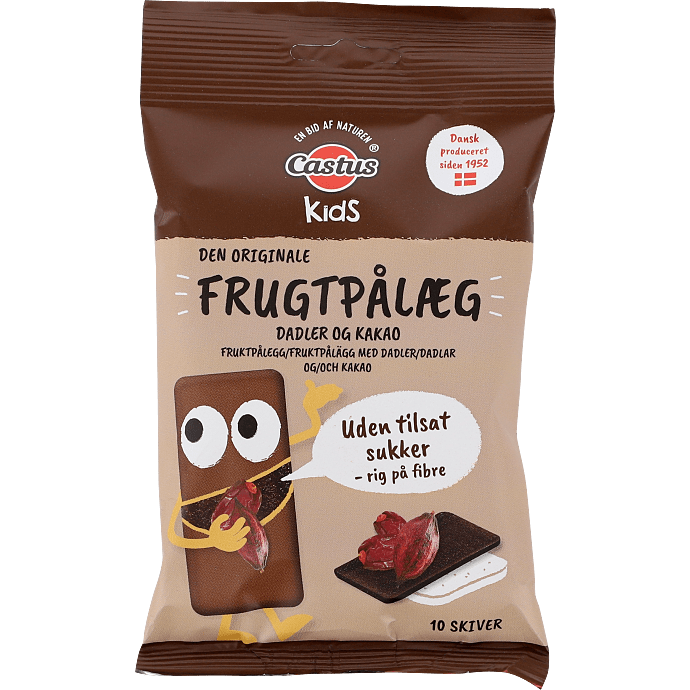 Frugtpålæg m. dadler og kakao