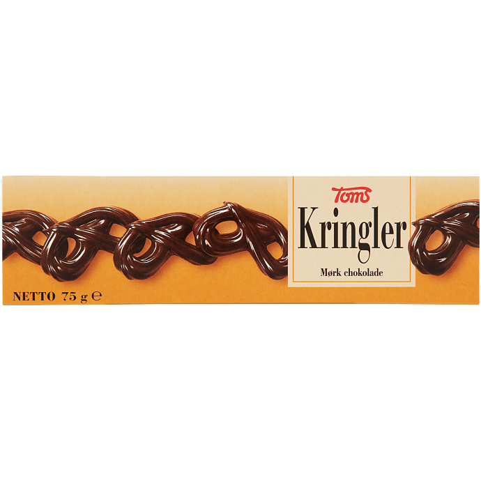 Mørke chokoladekringler