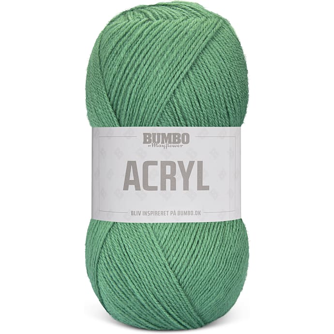 BUMBO Akrylgarn - Støvet grøn 015