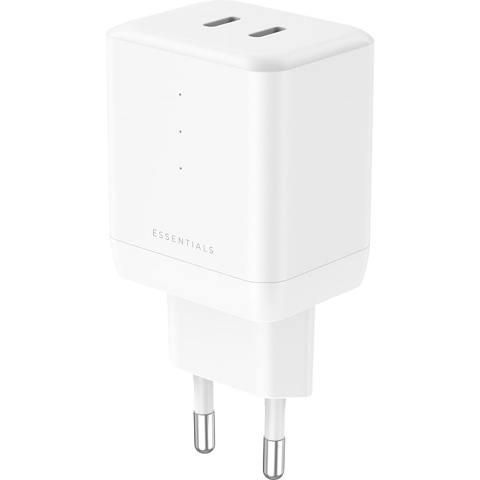 ËSSENTIALS 35W Dual USB-C gan charger