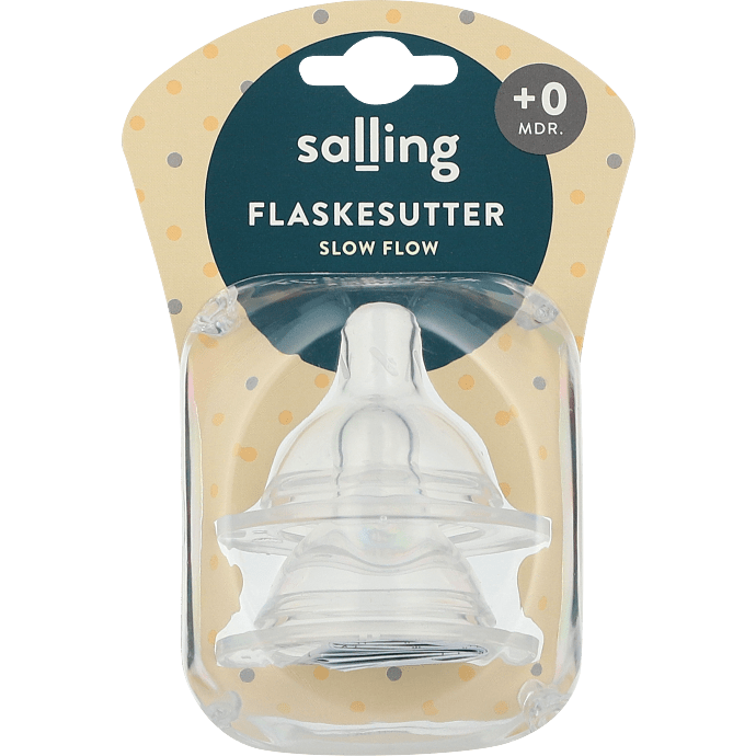 Flaskesutter silikone slow flow
