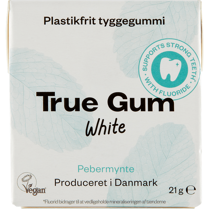 Tyggegummi m. pebermyntesmag vegansk