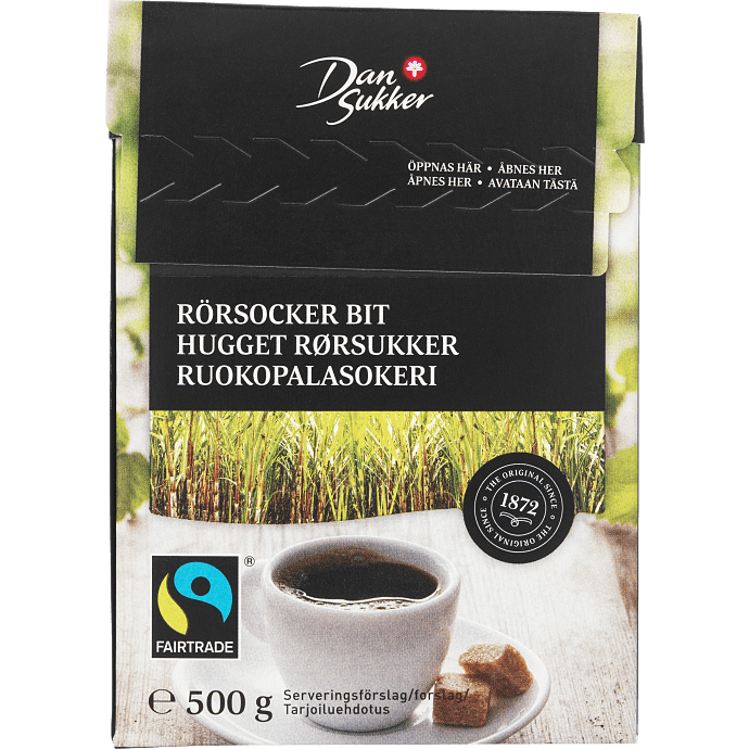 Sukkerknalder af rørsukker