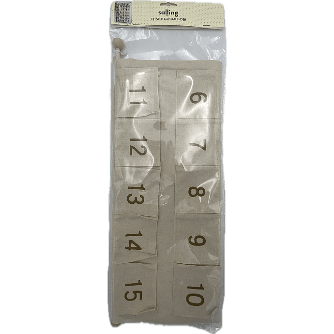 EID og Ramadan gavekalender 70x45 cm - beige