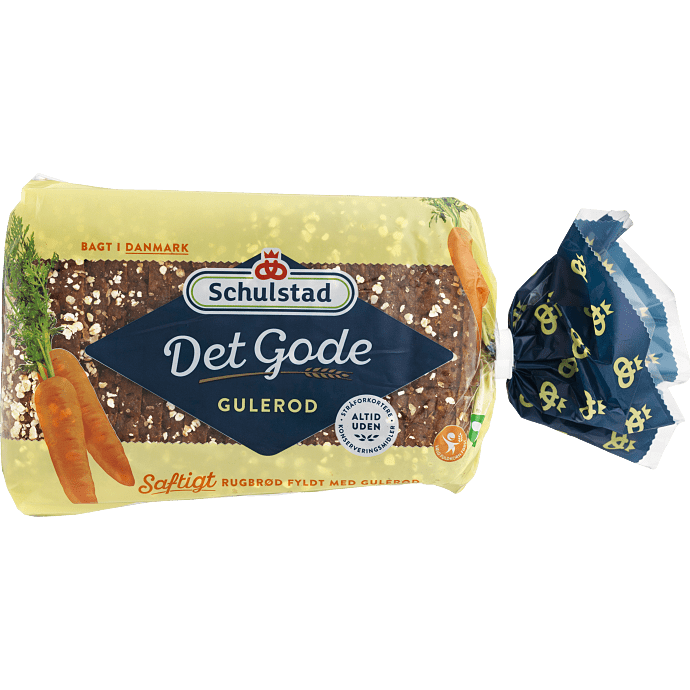 Gulerodsrugbrød