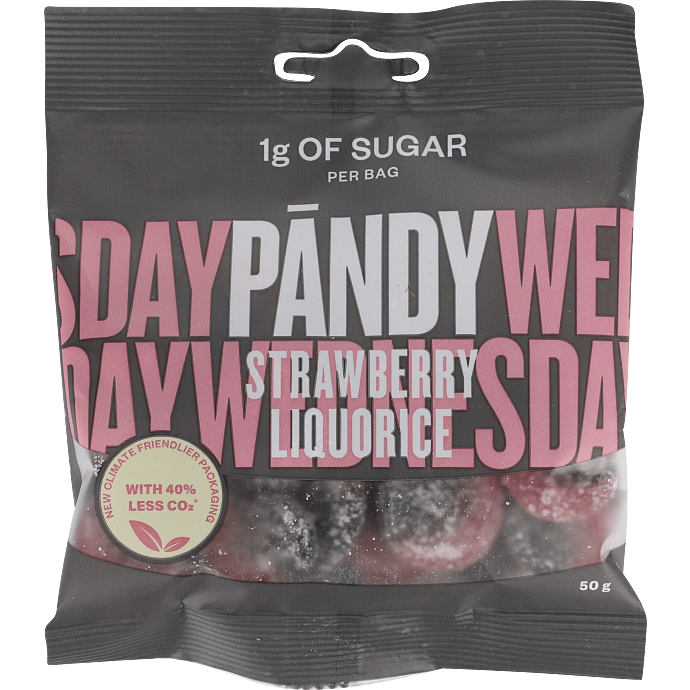 Pandy Strawberry Liquorice