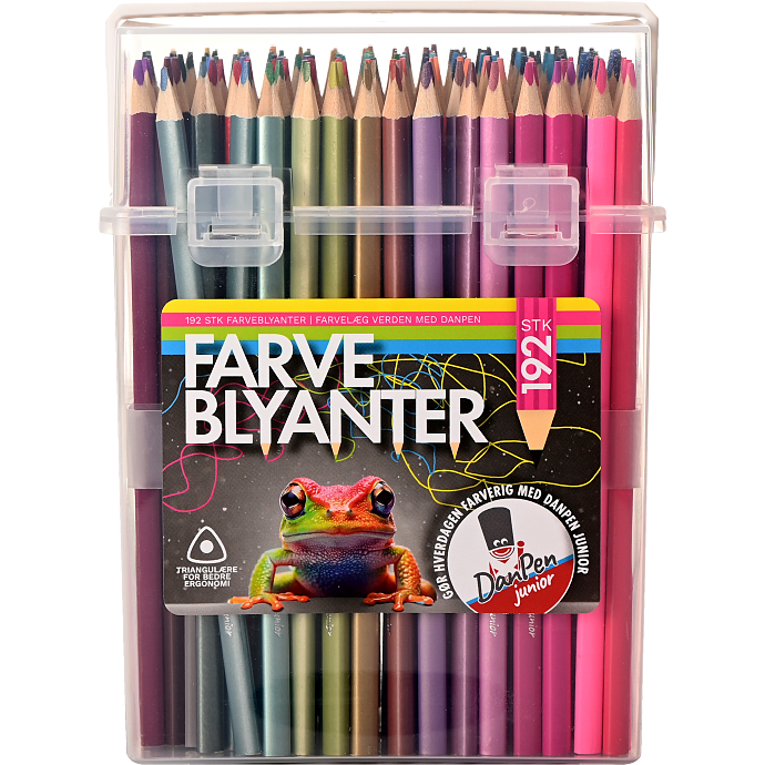 Danpen farveblyanter 192 stk.
