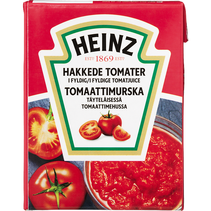 Hakkede tomater