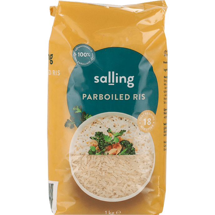 Parboiled ris